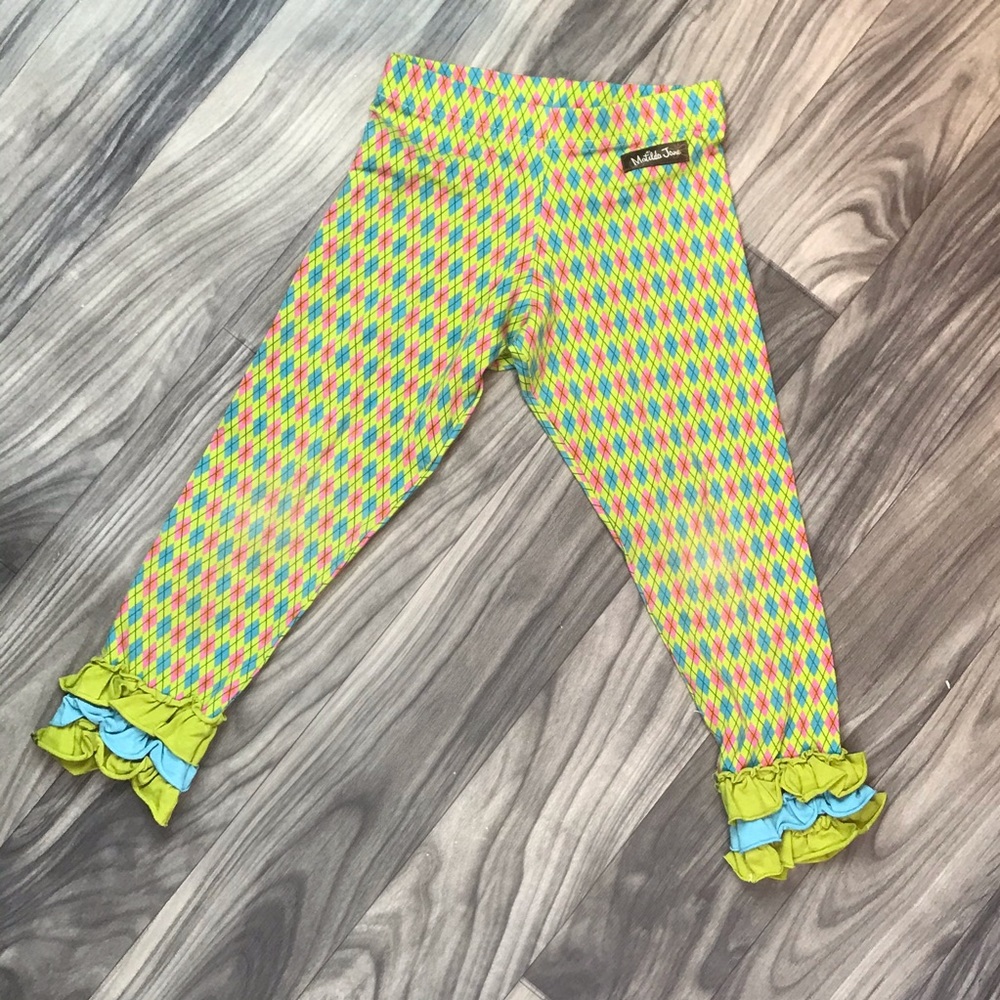 ♦️MJC Emerald Argyle Leggings Paint by Numbers